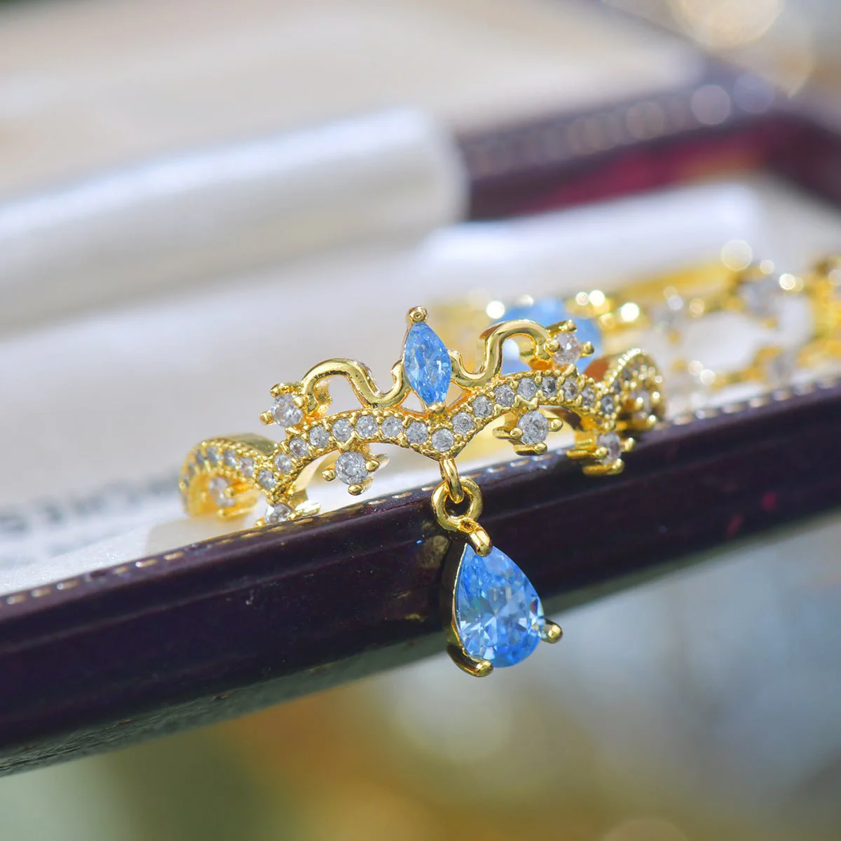 Blue Topaz Rings by Abbott Atelier